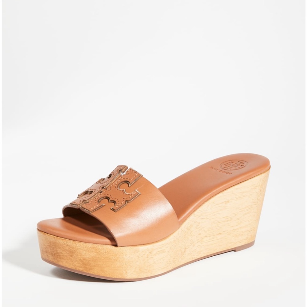 Like New Tory Burch Ines Wedge Slide